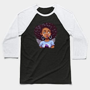 Black girl magic Black History Month Gift Baseball T-Shirt